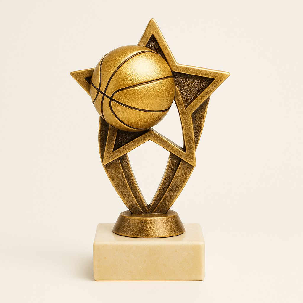 Celebrate Achievement with Our Basketball Trophies