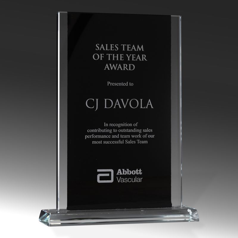 Rectangle Glass Award 240mm