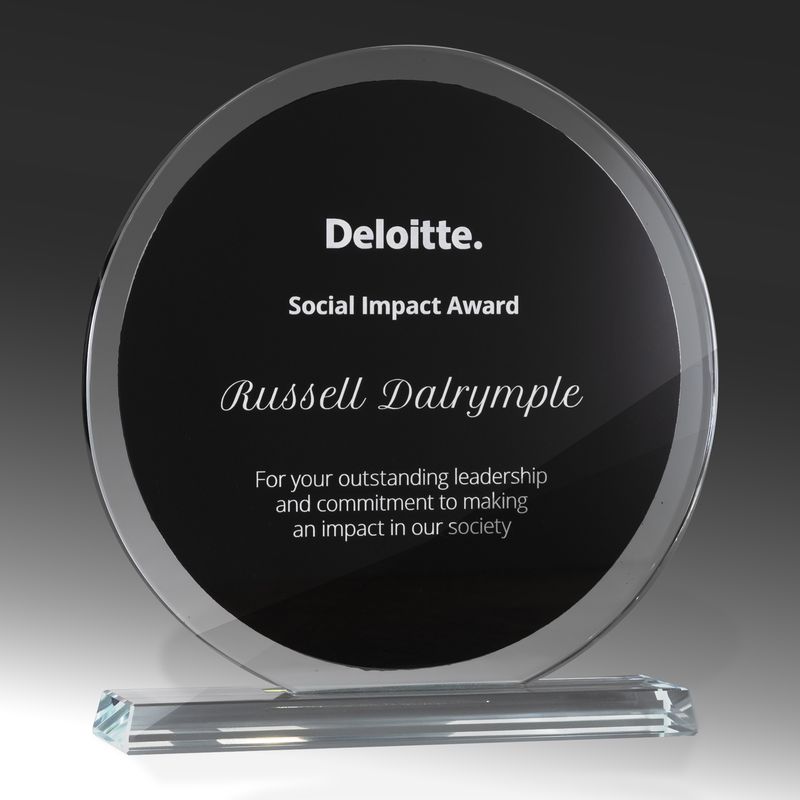 Circle Glass Award 210mm