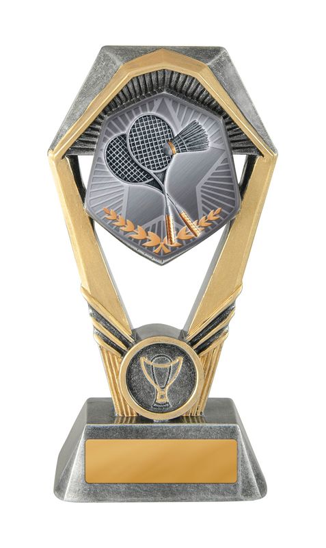Badminton Hex Trophy 230mm