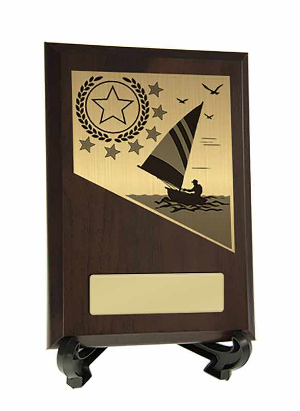 Plaque with Sailing Trim 200mm