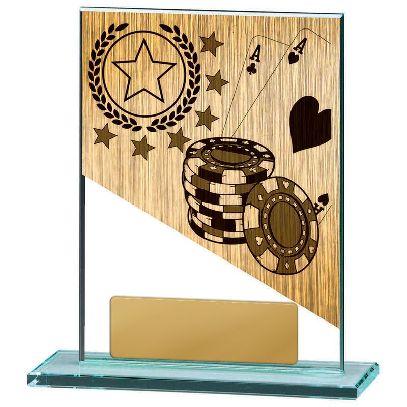 Poker Glass Trophy 170mm