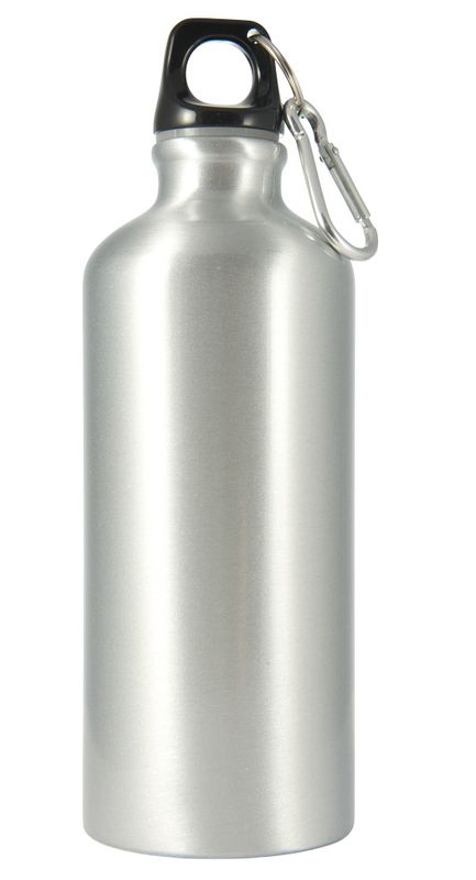 Aluminium Sports Bottle Silver(in white box)