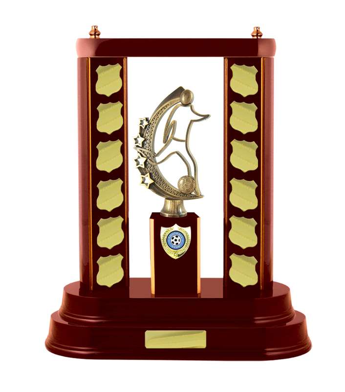 Football Trophy – Royal Blue