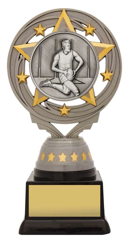 Silver Male Footy Torch