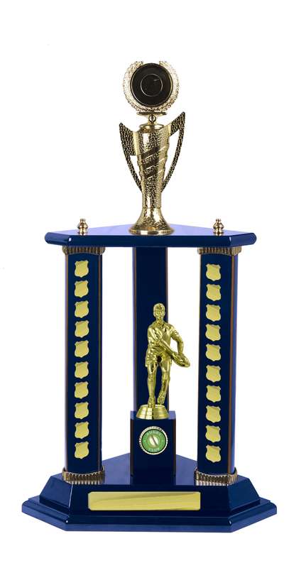 3 Post Rugby Perpetual-Royal Blue