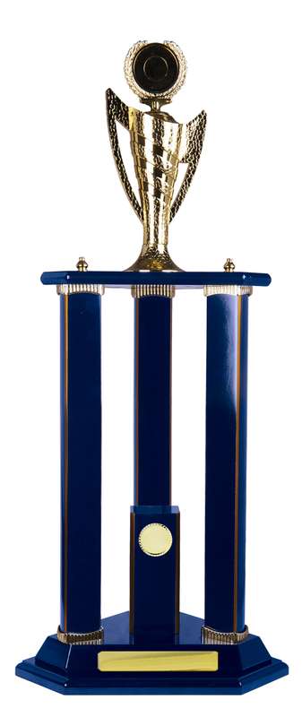 Timber Perpetual 3 Post-Royal Blue-Size A